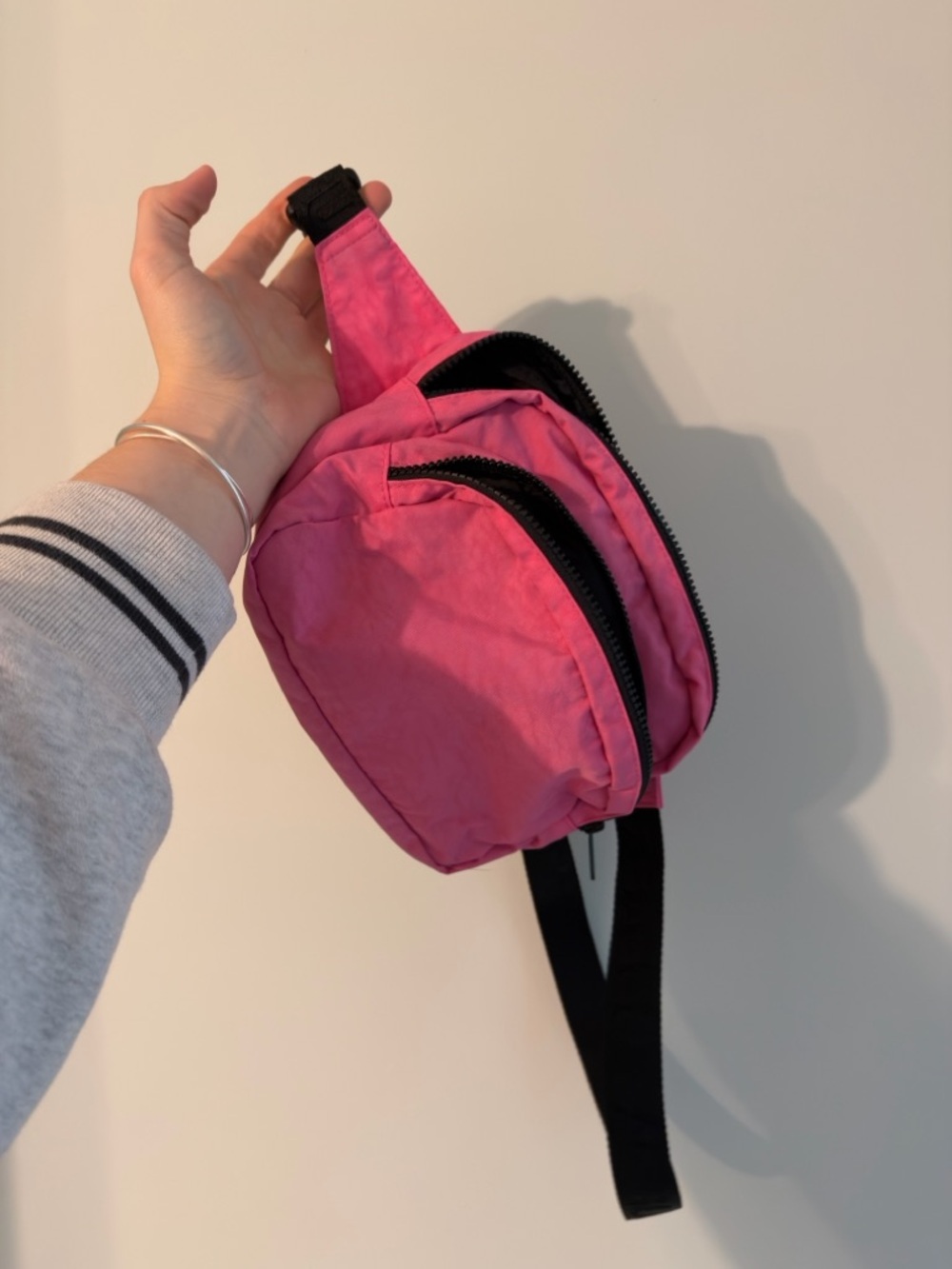 BAGGU Azalea Pink Fanny Pack